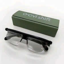 Self Adjusting Lens Adaptive Glasses with eyechart
