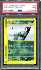 PSA 9 Houndoom 12/144 Reverse Foil Skyridge E Series 2003 Pokemon Card MINT on eBay