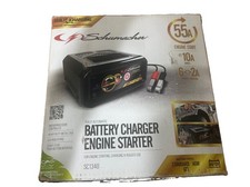 Schumacher Sc1353 12v6v Fully Automatic Battery Chargerengine Starter Black Schumacher Sc1353 12v6v Fully Automatic Battery Chargerengine Starter Black