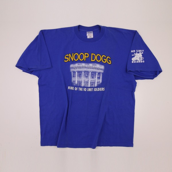 T-shirt vintage Snoop Dogg No Limit Records Rap Taille XXXL Homme