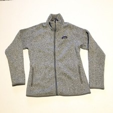 Patagonia Better Sweater Full Zip Fleece Jacket Heather Gray Women  s Size Medium
