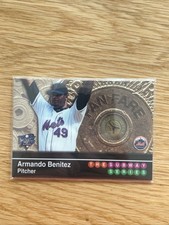 2000 Topps Armando Benitez Subway Series Fan Fare Token Relic Ssp Ssr18 Mets 2000 Topps Armando Benitez Subway Series Fan Fare Token Relic Ssp Ssr18 Mets