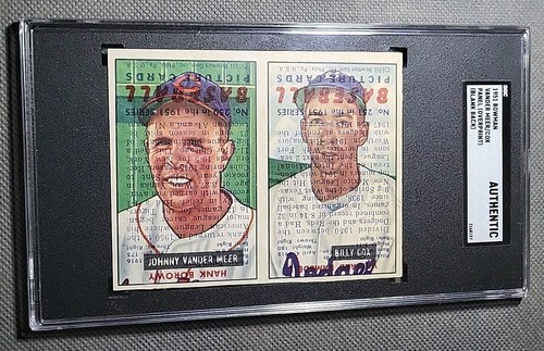 1951 Johnny Vander Meer #223