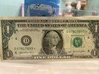Low Serial Number Washington StarNote $1 2021 One Dollar 💸 D 07817093* Free 🪙 — photo 1