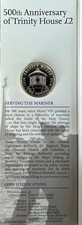 2014 £2 Trinity House Two Pound Coin Broken From Royal Mint Annual Coin Set