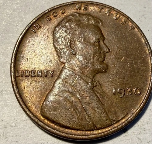 1930-P BN Lincoln Wheat Cent - XF - BD 2044