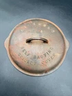 VINTAGE Griswold #8 Large Logo Self Basting Low Dome Cast Iron Skillet Lid 468 A