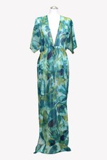 Vince Camuto Damen Bademode Gr. 34 Grün Badekleid Tunika Beachwear Sommer