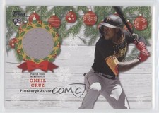 2022 Topps Holiday Mega Box Relics Oneil Cruz #WRC-OC Rookie RC 0h0m