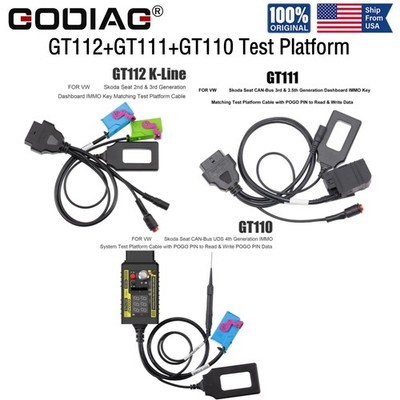 GODIAG GT112+GT111+GT110  K-Line CAN-Bus UDS Dashboard IMMO System Test Platform