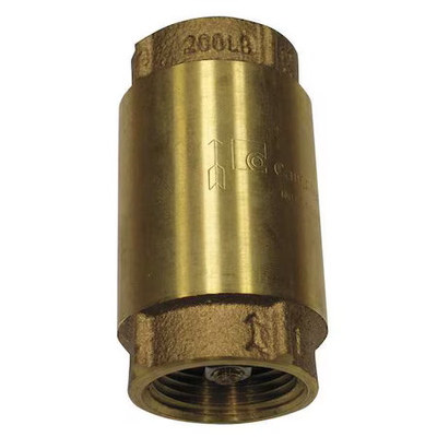#ad Campbell Cv 8Tlf 2quot; Fnpt Low Lead Brass Spring Check Valve $109.99