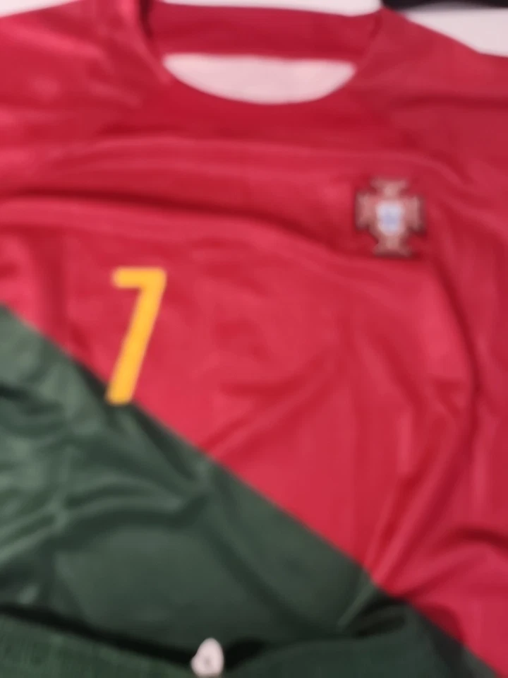 Kids Soccer Uniform Size 8 - Image 2 of 4