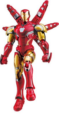 #ad Blokees Marvel Infinity Saga Champion Class 01: Iron Man MK85 Model Kit N $19.99