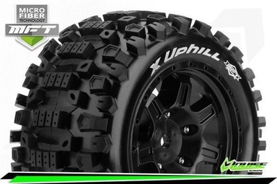 Louise X-UPHILL X-Maxx Reifen Fertig Verklebt SPORT Felgen Schwarz Hex 24mm 1 Pa