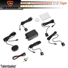 Rückfahrwarner Auto 4 Sensoren hinten Parkhilfe Schwarz Rückfahrwarner Auto