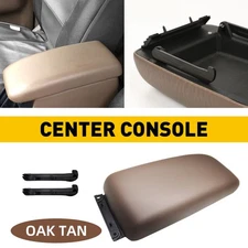 New Center Console Lid & Latch Oak Tan Fit 1995-2000 Toyota Tacoma 96-98 4Runner