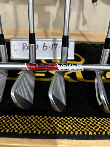 RH Mizuno JPX 925 Forged Iron Set 5-PW KBS Tour C-Taper Lite 110 Stiff Flex - Picture 7 of 8