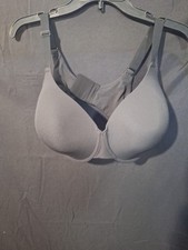 Skims Fits Everybody Underwire Lined Molded Demi T-Shirt Bra 42D BLACK ONYX