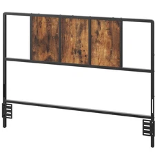 Full Size Headboard Only Metal Headboard with Adapters Minimalist Industrial ...