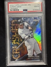 PSA 10 - 2023 Topps Chrome Update Aaron Judge Crushed Case Hit SSP