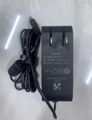 Ulike Hair Removal Device UES68L1-240280SPAC Schwarz 24V2.8A 67.2W Adapter
