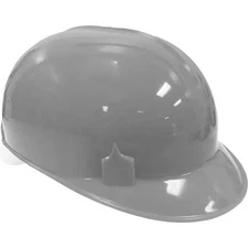 SAFE HANDLER BIS-GYBC-14-1 Bump Cap,  4 Point Pin Lock Suspension, Grey