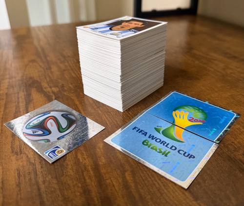 2014 Panini FIFA World Cup Brazil Brasil HUGE LOT OF 220+ Soccer Cards Stickers - Picture 3 of 5