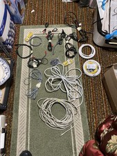 LARGE LOT of Audio Video Cables Cords A/V replacement AV adapters