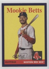 2019 Topps Archives 1958 Design Purple 136/175 Mookie Betts #50 7xr