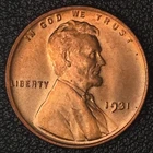 1931 Lincoln Wheat Cent - Uncirculated Red