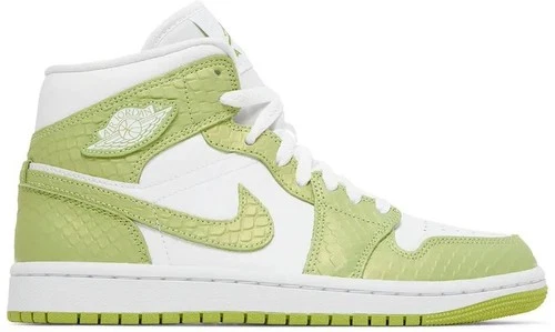 Jordan 1 SE Mid Green Python W