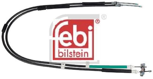 Febi Bilstein 101813 Seilzug FüR Feststellbremse Handbremsseil Bremsseil-image