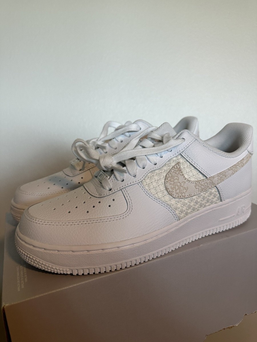 Size 9M Nike Air Force Low Sail Lemon Wash