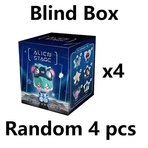 Hot Blind Box Alien Stage Free Stage Animation Peripherals Collection Model Doll - Picture 10 of 12