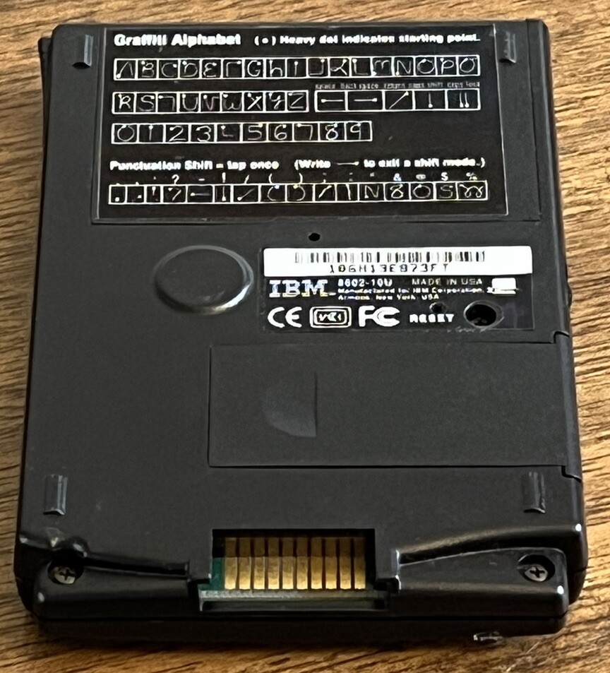 IBM WorkPad Gen 1 8602-10U Super Rare PDA with Case - Tested And