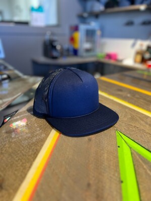 Richardson 113 Navy Trucker Hat foam – 12 units