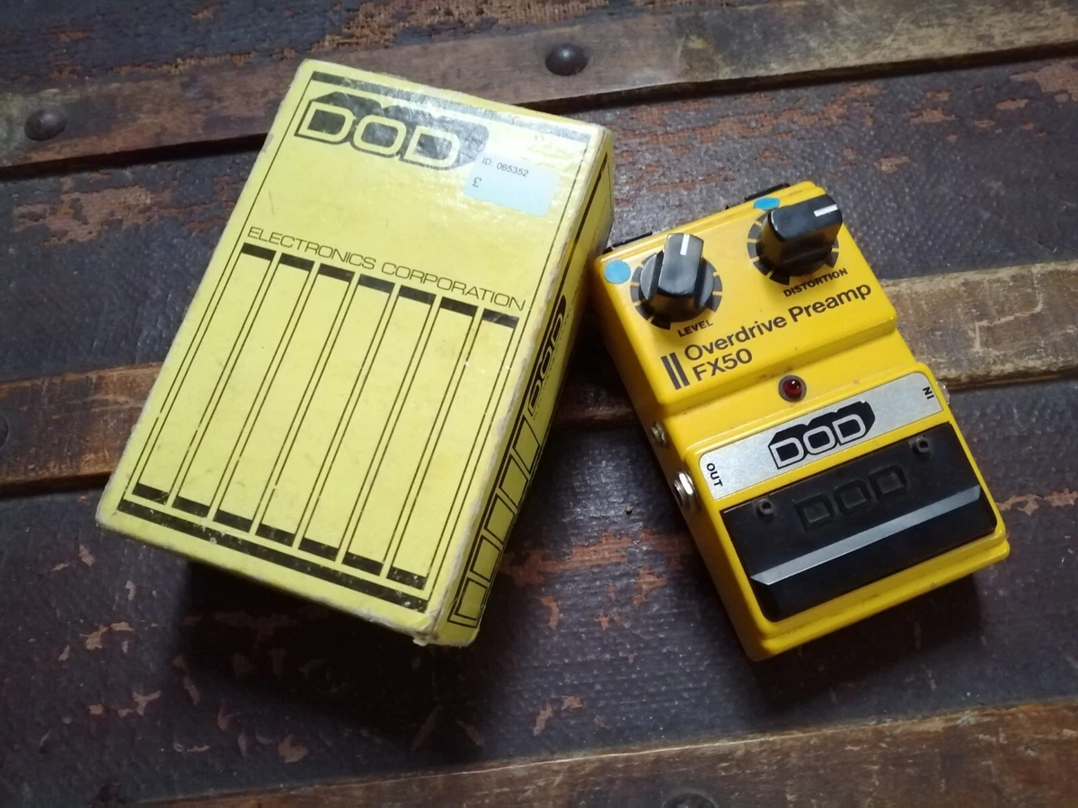 DOD Overdrive Preamp FX50 - FREE NEXT DAY DELIVERY IN THE UK
