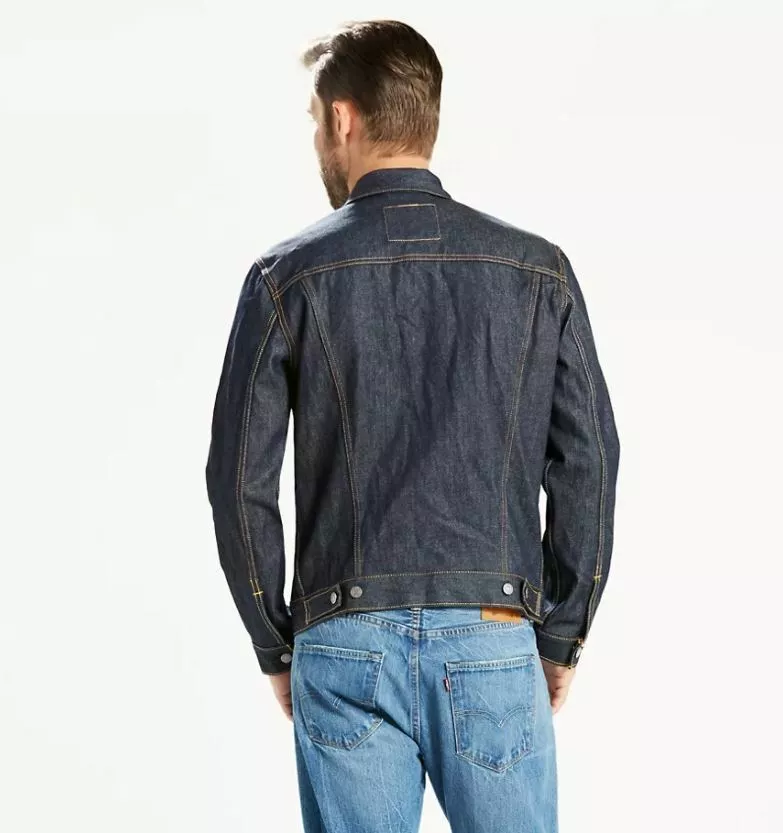 Big and tall levi trucker jacket outlet
