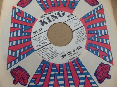 DONNIE WHITE THAT'S MY DOLL 197 KING 5122 DJ PROMO SEHR GUT PLUS