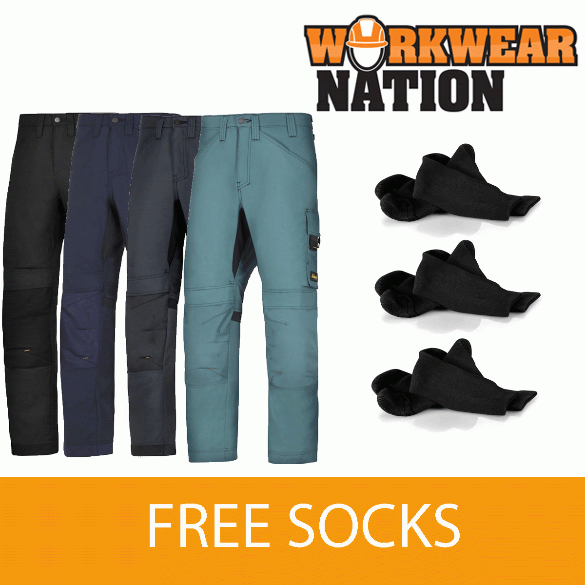 6301 allroundwork, moderno CORDURA ® Lavoro Pantaloni Calze Gratis 6301 allroundwork, moderno CORDURA ® Lavoro Pantaloni Calze Gratis