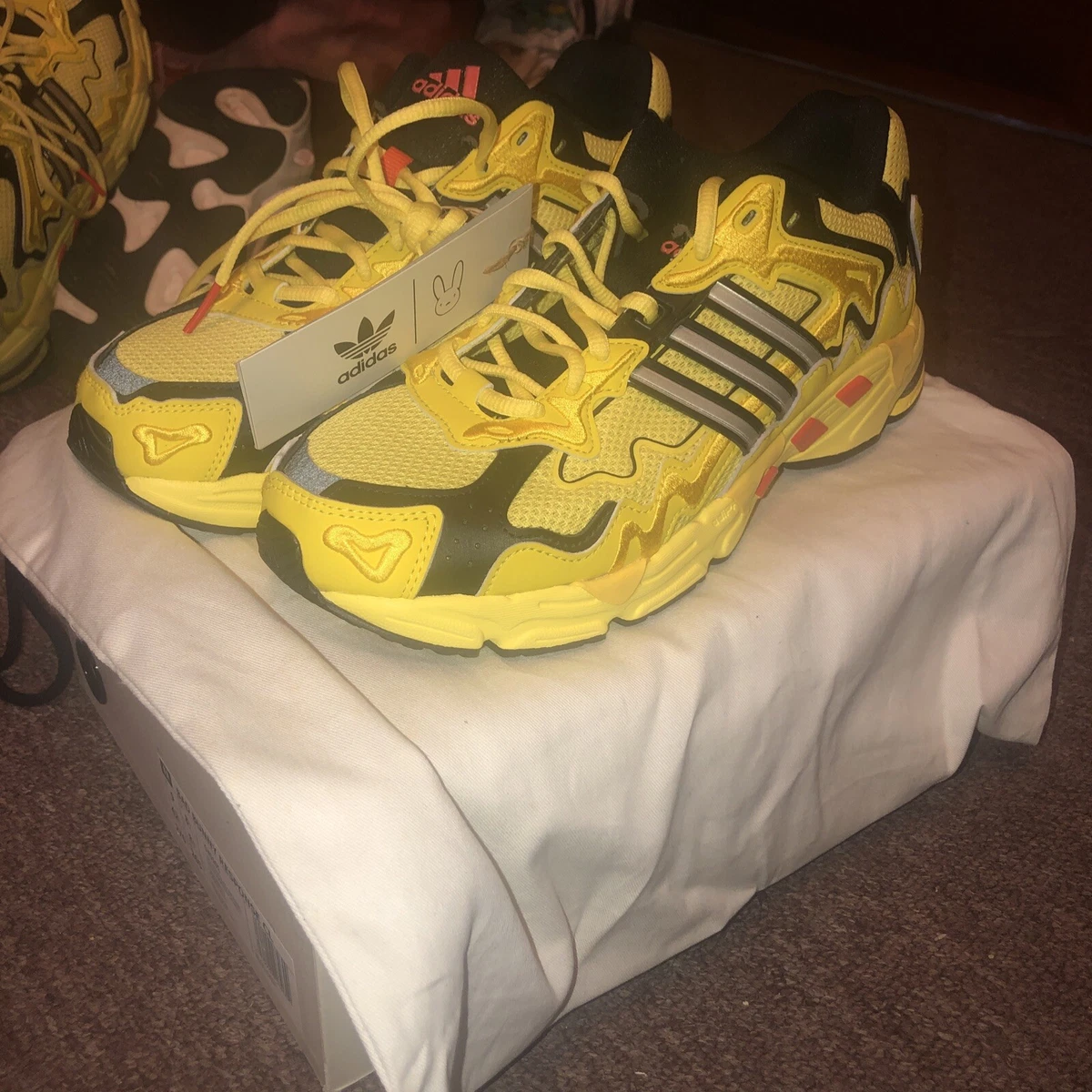 Bad Bunny x adidas Response CL Yellow for Sale | Authenticity