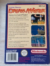 Little Nemo: The Dream Master - Nintendo NES PAL Complete