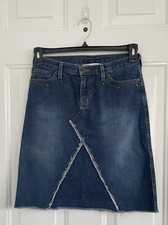Abercrombie  Fitch Vintage Dark Indigo Skirt Size 00