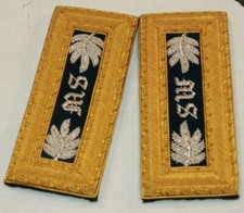 Civil War Federal Med. Staff Lt. Colonel shoulder straps