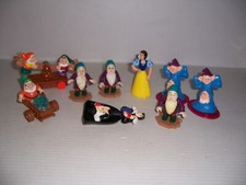Lot of 1990s McDonald's Happy Meal Disney Snow White The Seven Dwarfs Toys