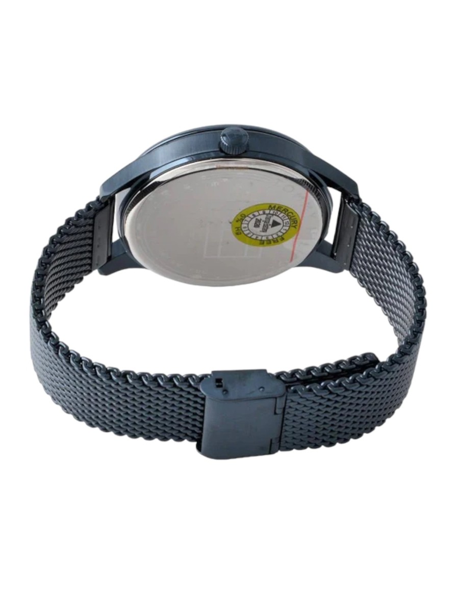 Wrist Tommy Hilfiger Damon 1791421 Tommy Hilfiger Damon Quartz Blue Dial  Blue Mesh Bracelet Watch For Men