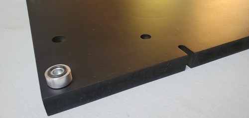 Thorens TD-160, 3/4" MDF Heavy Weight BOTTOM COVER Includes CORK MATT - Picture 7 of 11