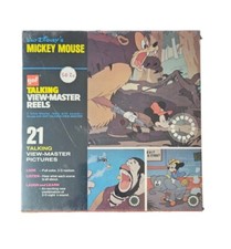 Sealed Mickey Mouse Disney Talking View Master Reels Vintage Retro AVB528 GAF