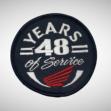 Vintage Honda 48 Years Of Service Commemorative Embroidered Sew On 3” Patch