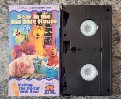 フェイスマグ BIG BLUE HOUSE Bear In The Big Blue House Volume 1 & 3 + Visiting The Doctor With